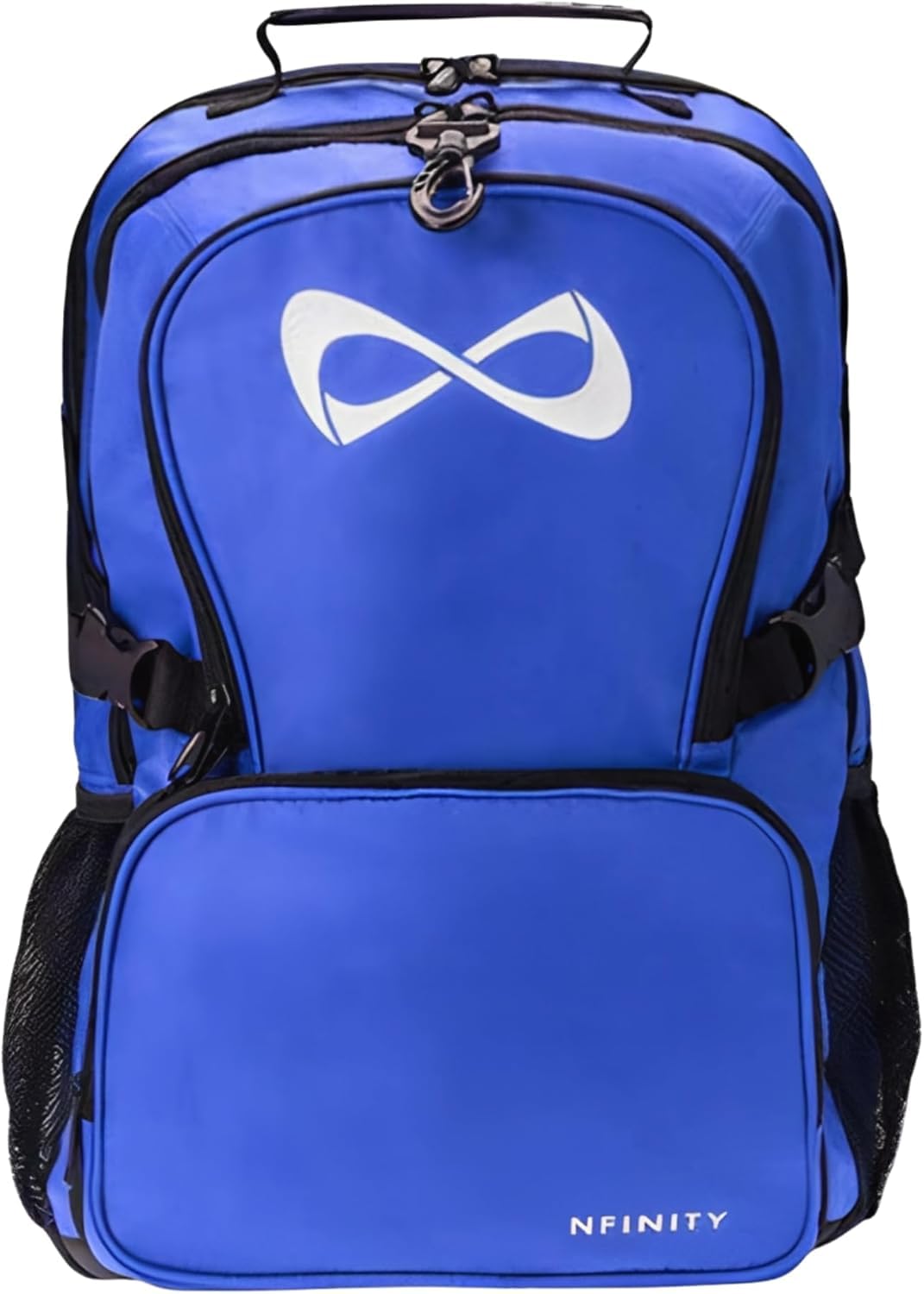 Nfinity Classic Cheer Backpack – Lightweight Sports Backpack with Detachable Pouch and Laptop Sleeve – Ideal for Cheerleading, Travel, and Daily Use