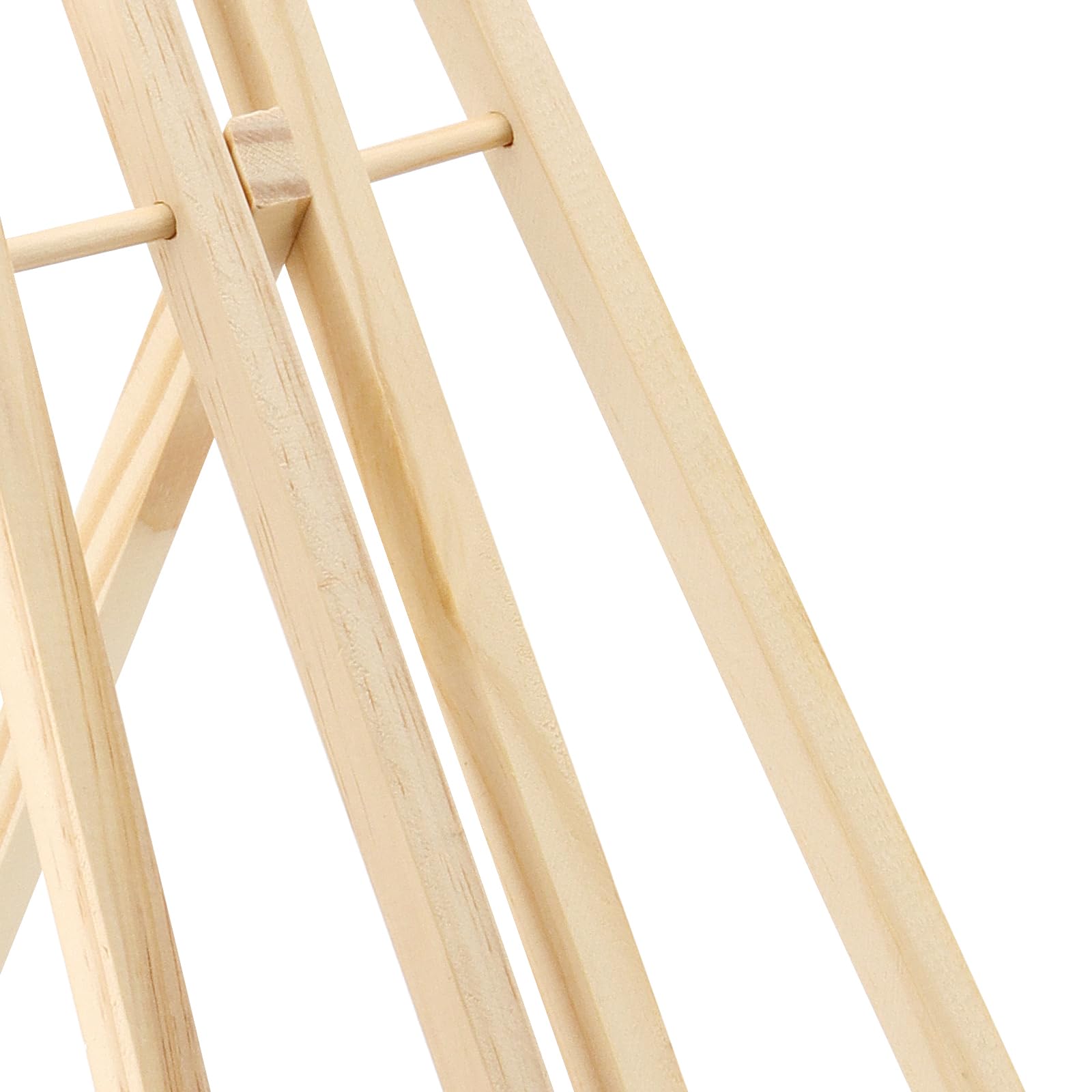 SINJEUN Lot de 6 chevalets de table en bois 40 x 24 cm Petit chevalet en bois pour présentoir, décoration