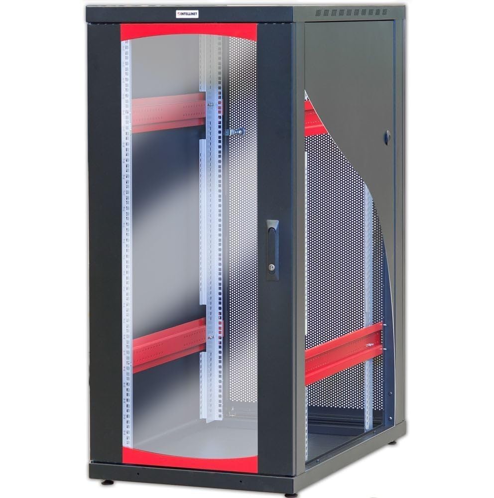 Intellinet Armadio Server Rack 19' 800x1000 47 Unita' Nero Serie IdealNET