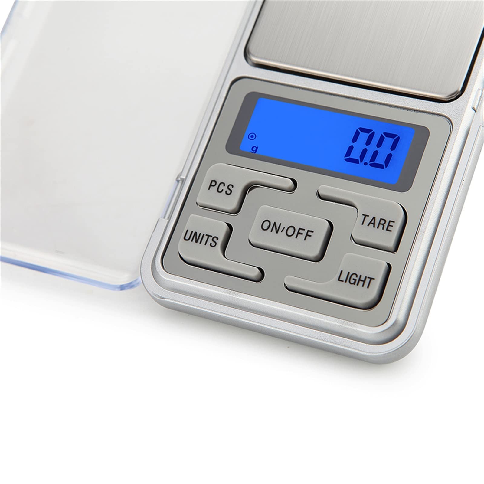 Báscula de Alimentos de 500 g x 0,01/Báscula de Cocina de Alta precisión para Alimentos y Joyas, báscula electrónica con Pantalla LCD, Mini báscula Digital de Bolsillo.