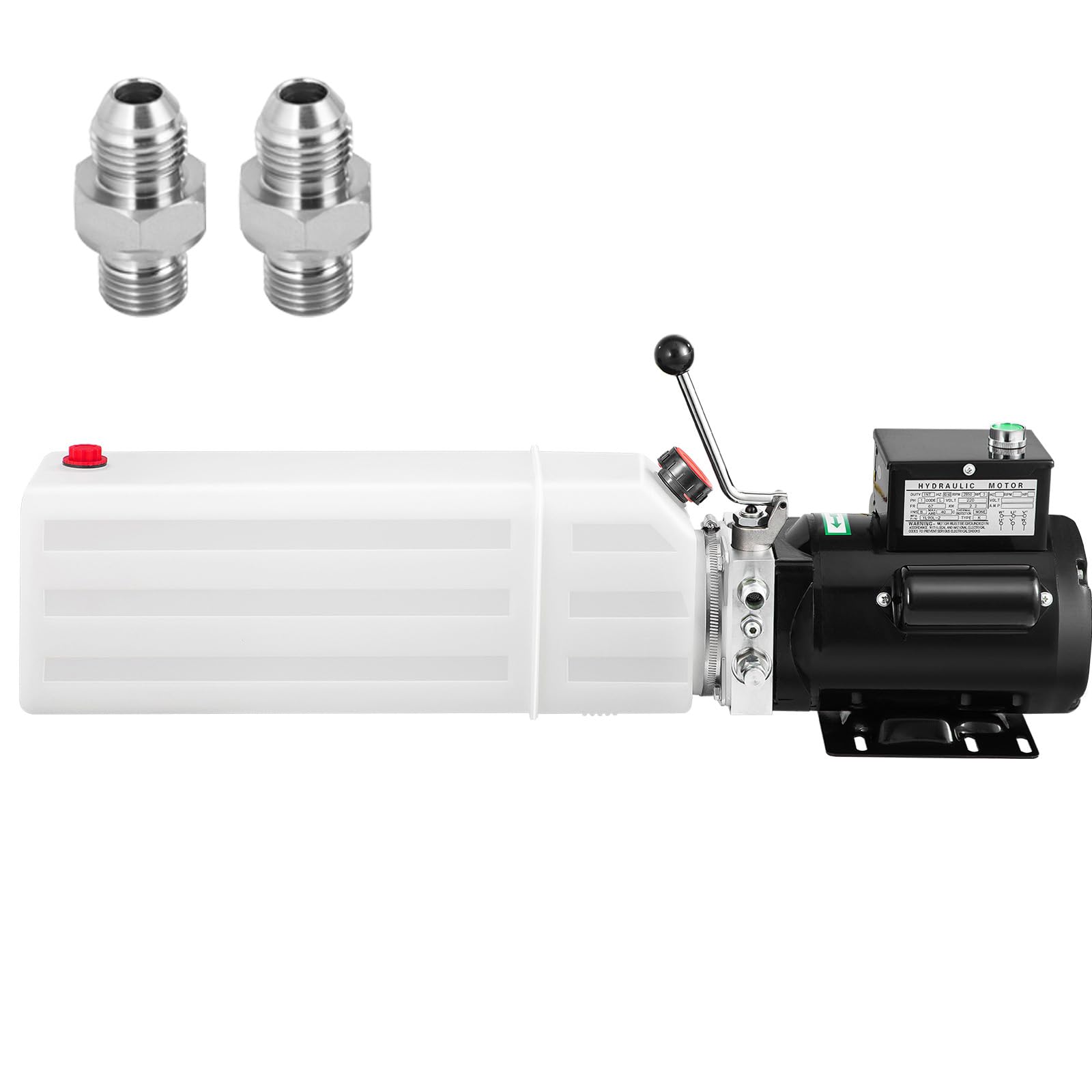 Happybuy 6L Hydraulic Power Unit for Auto Lifts, 220V Single Phase, 50Hz, 2750 PSI Pressure