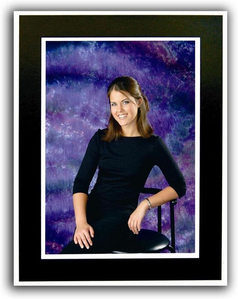Cardboard Photo Easel Frame - 4x6 - Pack of 50 Black and White