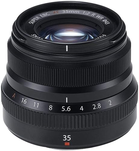 Fujifilm XF F2 R WR Lens, 35 mm, Focal Length, Black