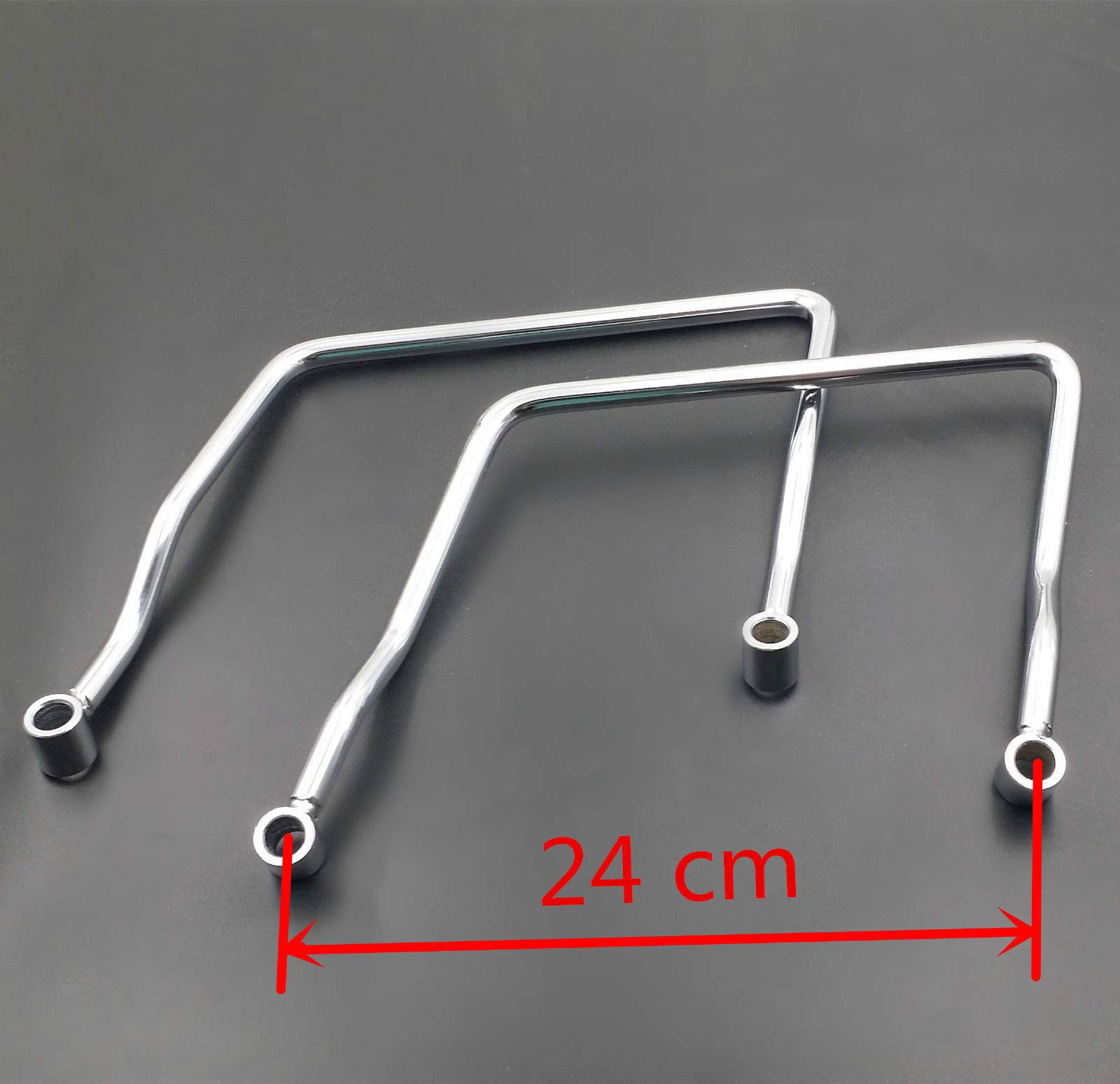 Staffa di supporto per borsa da sella da 24 cm, per Vulcan VN 900 VN900 (24 cm)