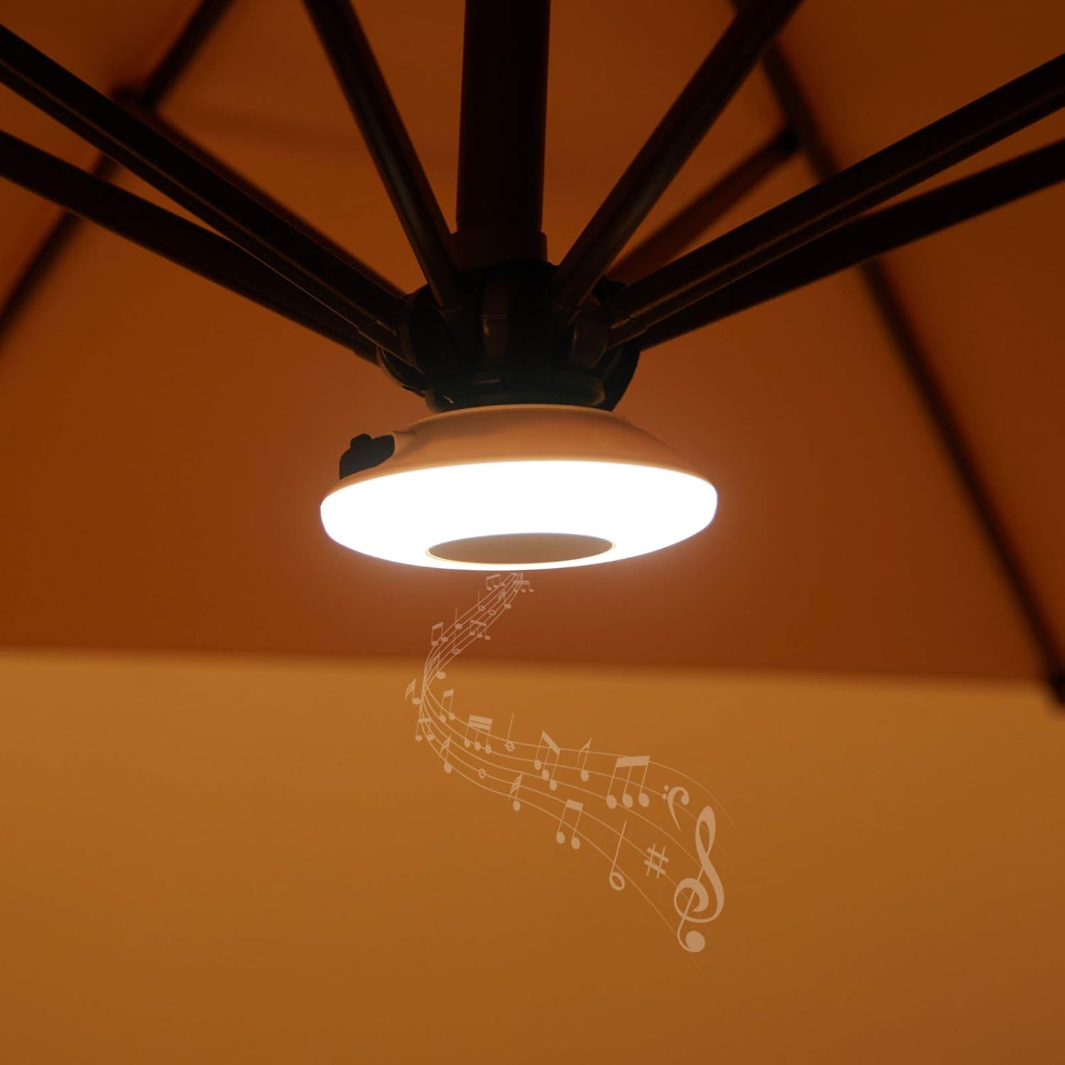 BLUU Solution Dyed Patio Cantilever Umbrella, Aluminum