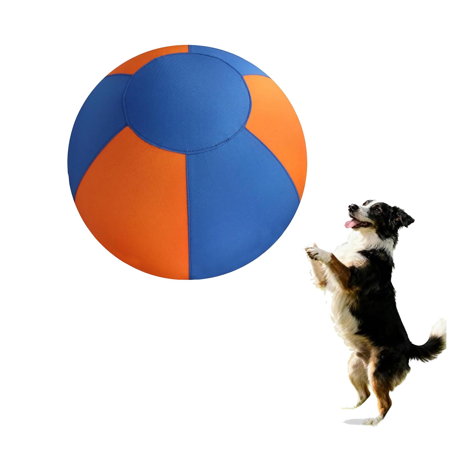 Herding Ball für Hunde, Interaktiver Hundespielzeugball(M, 55CM)
