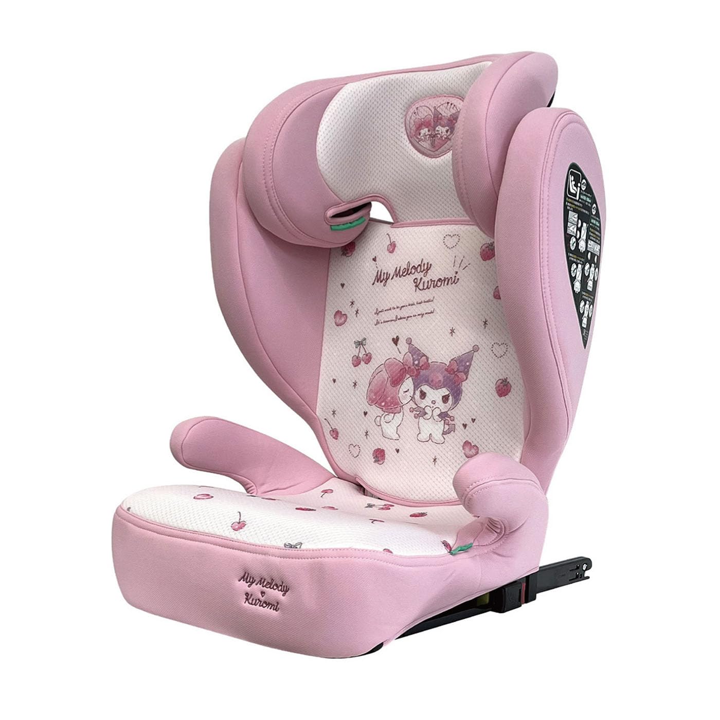 Amazon | ハイバックFIXコンパクト マイメロディ＆クロミ ISOFIX 100cm