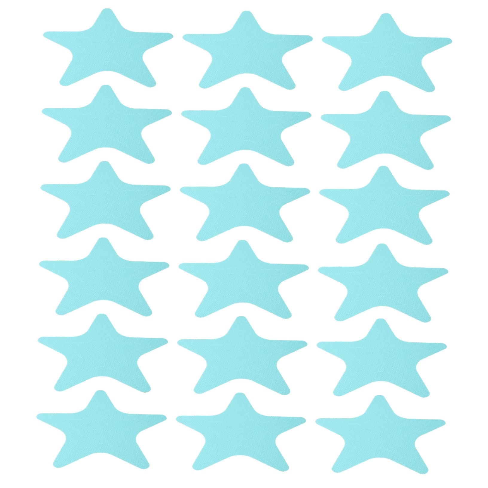 Happyyami 20Pcs Pentagram Design Slip Bathroom Stickers for Tub Shower Non Slip Floor Decals Easy to Install Ground Stickers for Safety Bathroom Kitchen