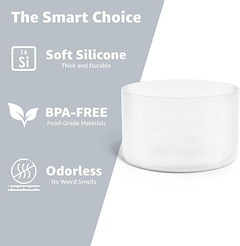 Miniatura 4 de Jmoe USA Funda de silicona para vaso Owala de 40 onzas, solo se adapta a vasos con asa, funda antideslizante, protege contra abolladuras y arañazos,