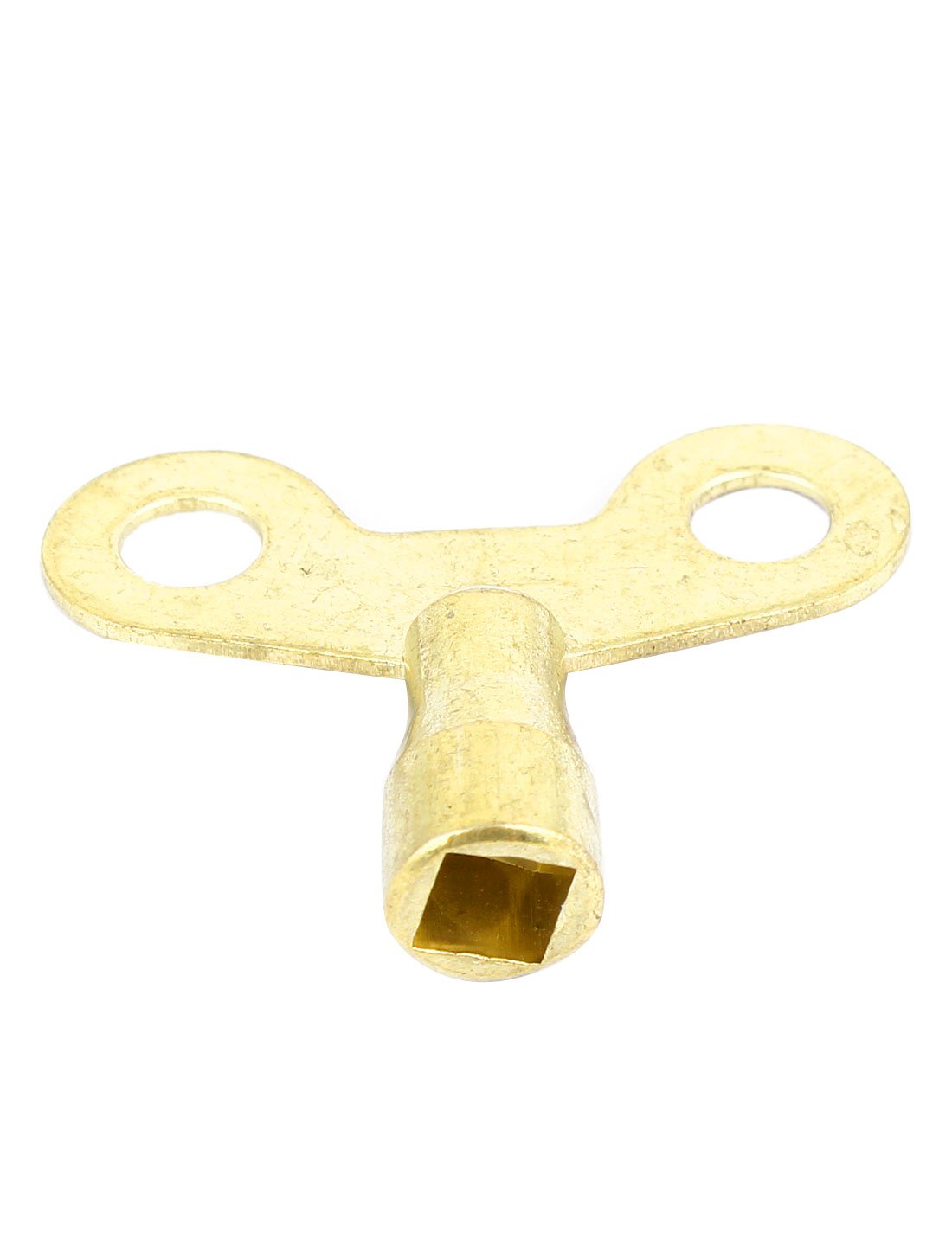 Sourcingmap Copper Water Tap Taps Key 1/4" Square Hole Standard, Gold - Image 2