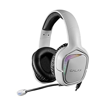 GALAX Sonar 04 USB 7.1 Channel RGB Gaming Headset (SNR-04) White