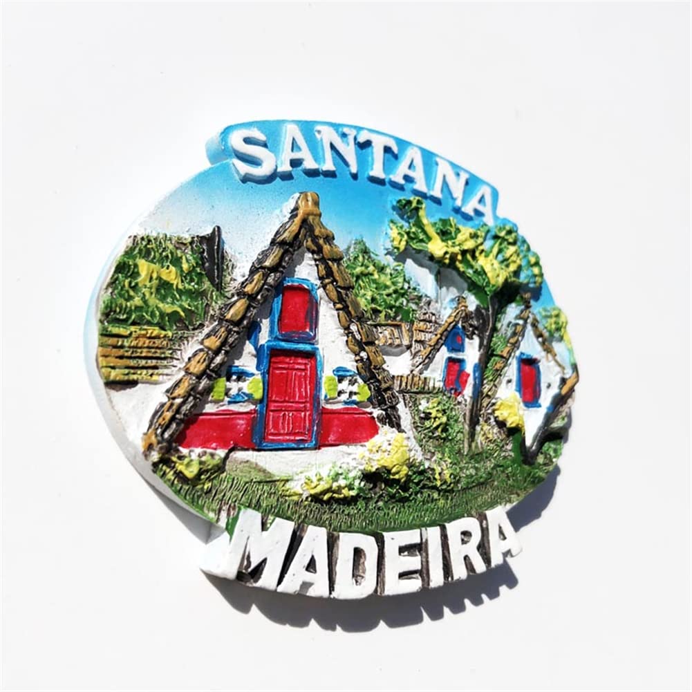 Madeira Portogallo 3D Moto Frigorifero Magnete Souvenir Regalo,Resina