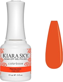 Kiara Sky Soak Off Gel Nail Polish 0.5 fl oz, PEACH-A-ROO (G562)