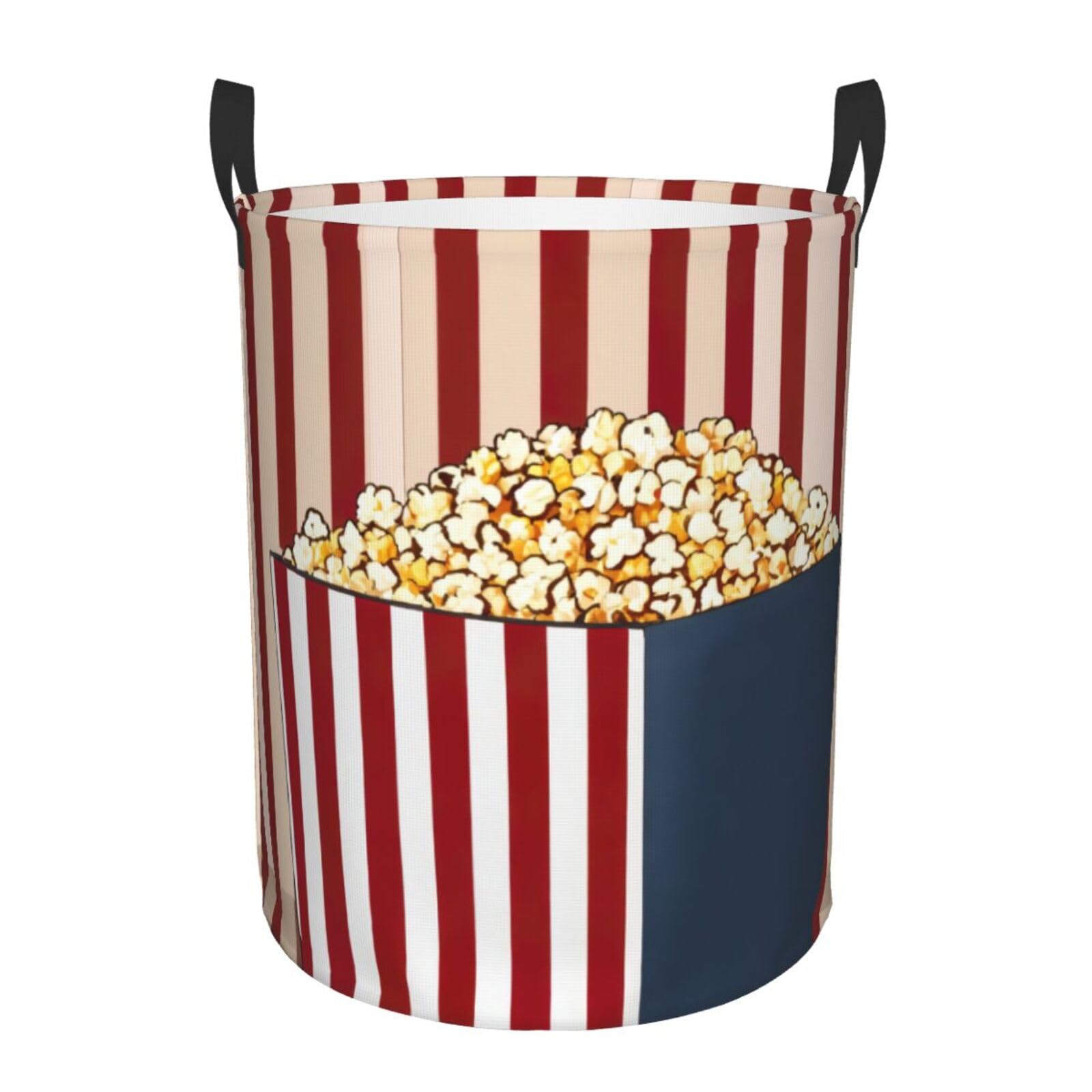 Panier à linge pop-corn pour ranger les couvertures encombrantes en chambre
