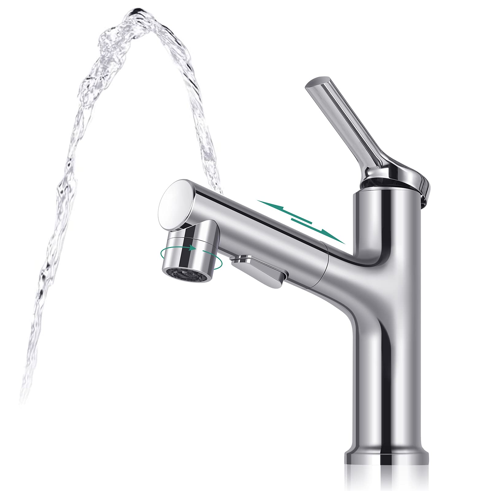 Buy Sunix Kitchen Sink Faucet, Kitchen Faucet with Pull Out Sprayer
