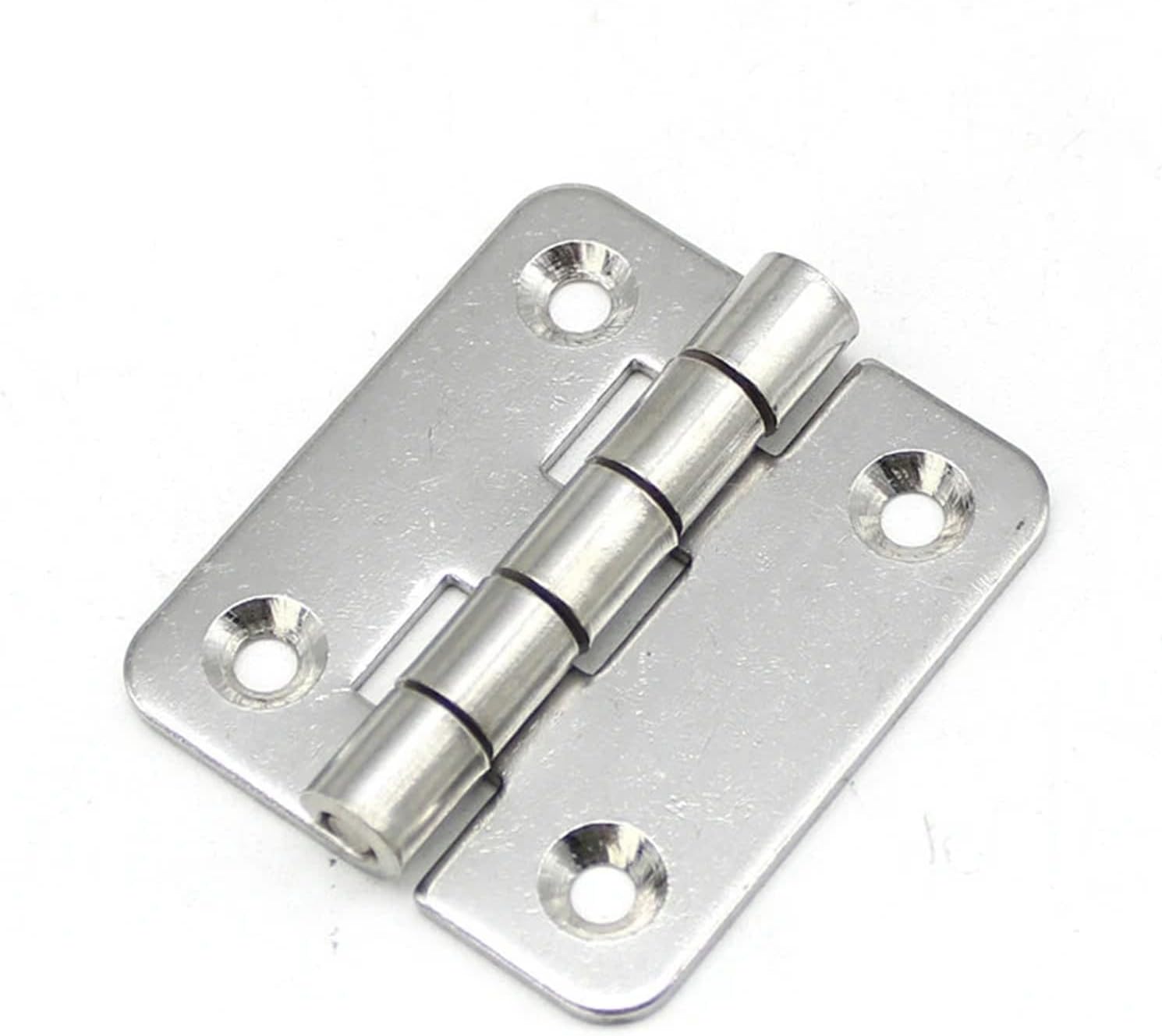 304 Stainless Steel Tools Cabinets Mechanical Equipment Folding Flat Open Hinge Hardware Accessories 1Pcs