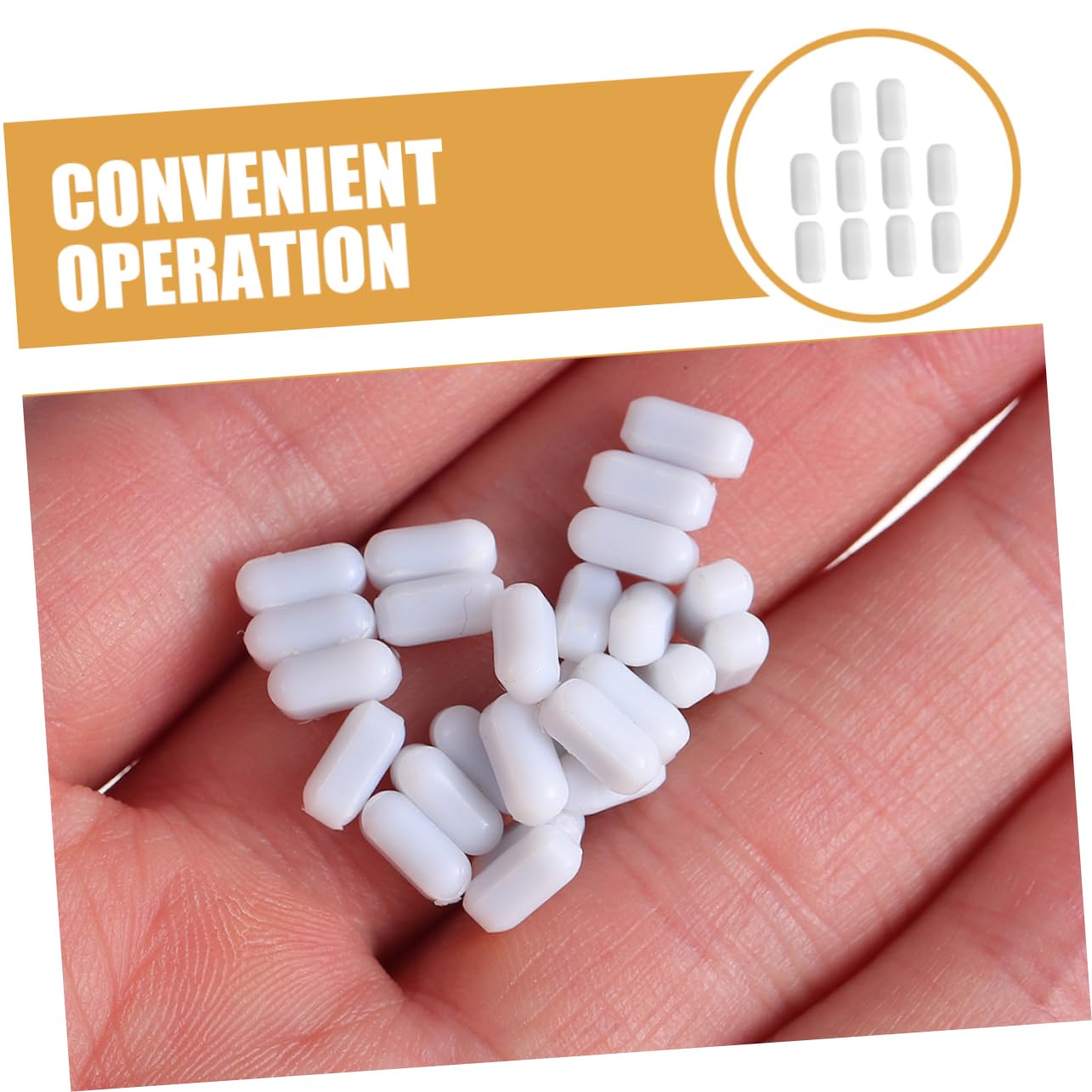 Varillas Agitadoras Magnéticas 10 Piezas Ptfe para Laboratorio | Blanco, Resisten Altas Temperaturas, Mezcla Uniforme de Muestras, Suministro Técnico para Entorno Científico