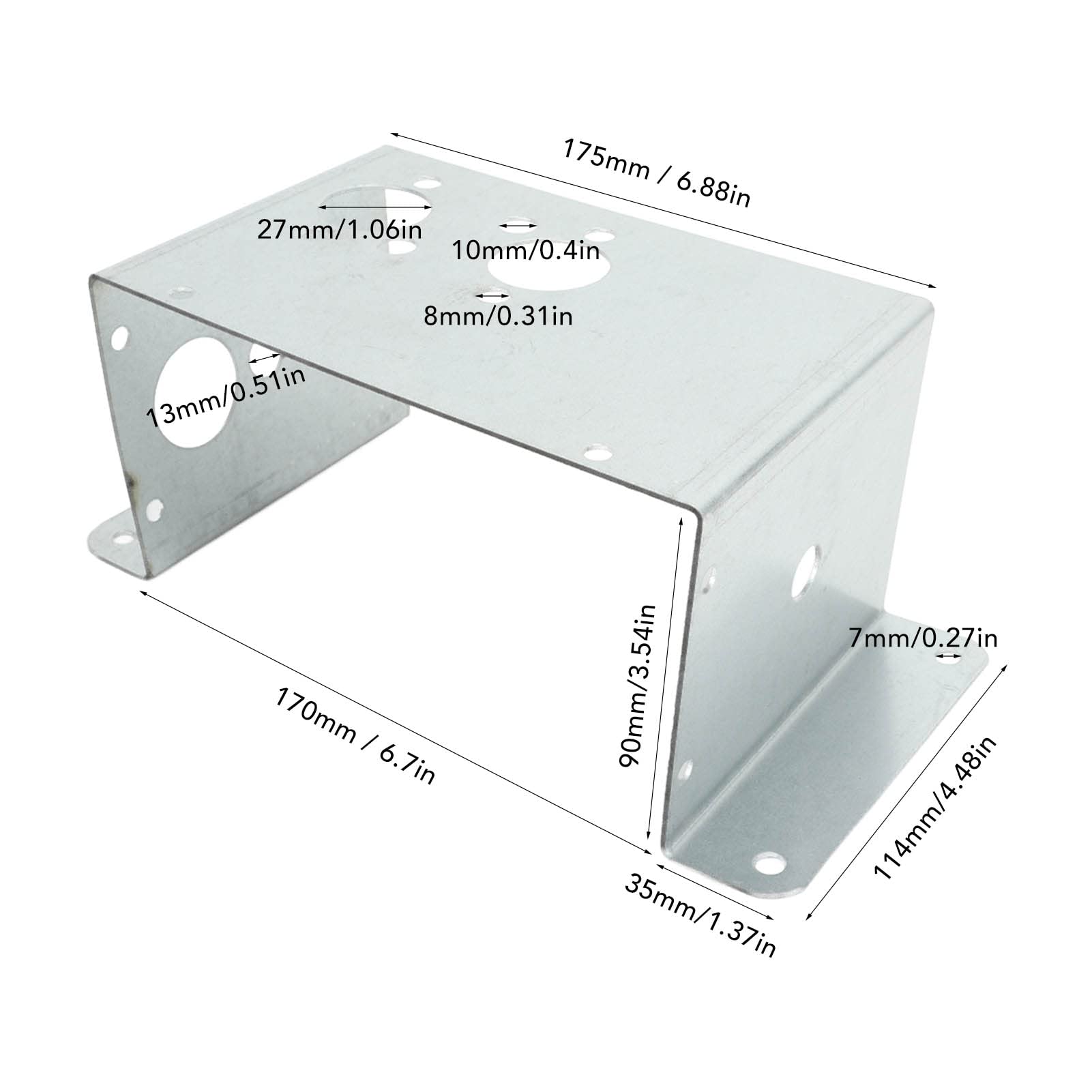 Auto Luchtverwarmer Montagebeugel, Parkeerverwarming Base Roestvrij Staal Heater Beugel Vervanging Voor Eberspacher Airtronic D2 D4