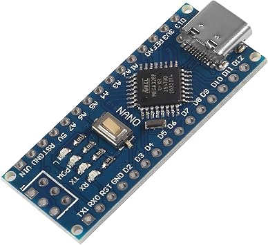 AITRIP 5PCS Nano Boards USB-C,ATmega328P, CH340G Chip 5V 16M Compatible with Arduino Nano V3.0