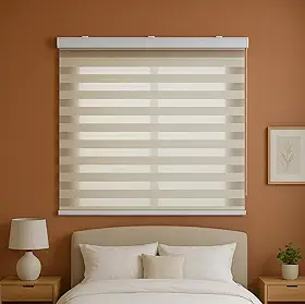 Persiana Double Vision Sunny 1,60Larg X 1,60Alt Linho