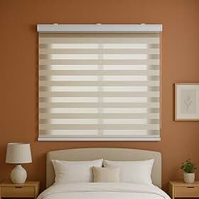 Persiana Double Vision Sunny 1,60Larg X 1,60Alt Linho