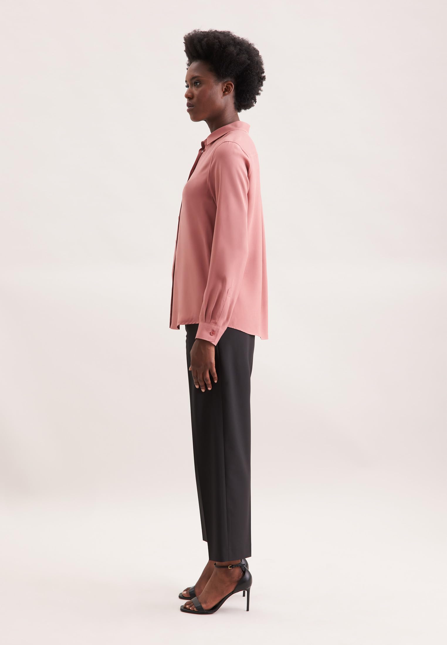 Seidensticker Bluzka Kobiety Regular Fit Langarm Bluse