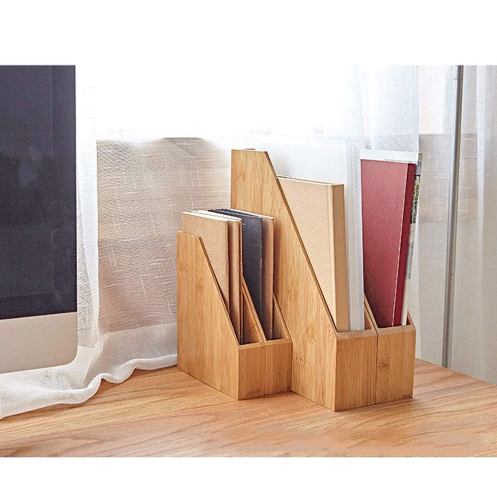 Organizer da scrivania regolabile in legno con file manager accessori desktop e forniture per ufficio soluzione di archiviazione