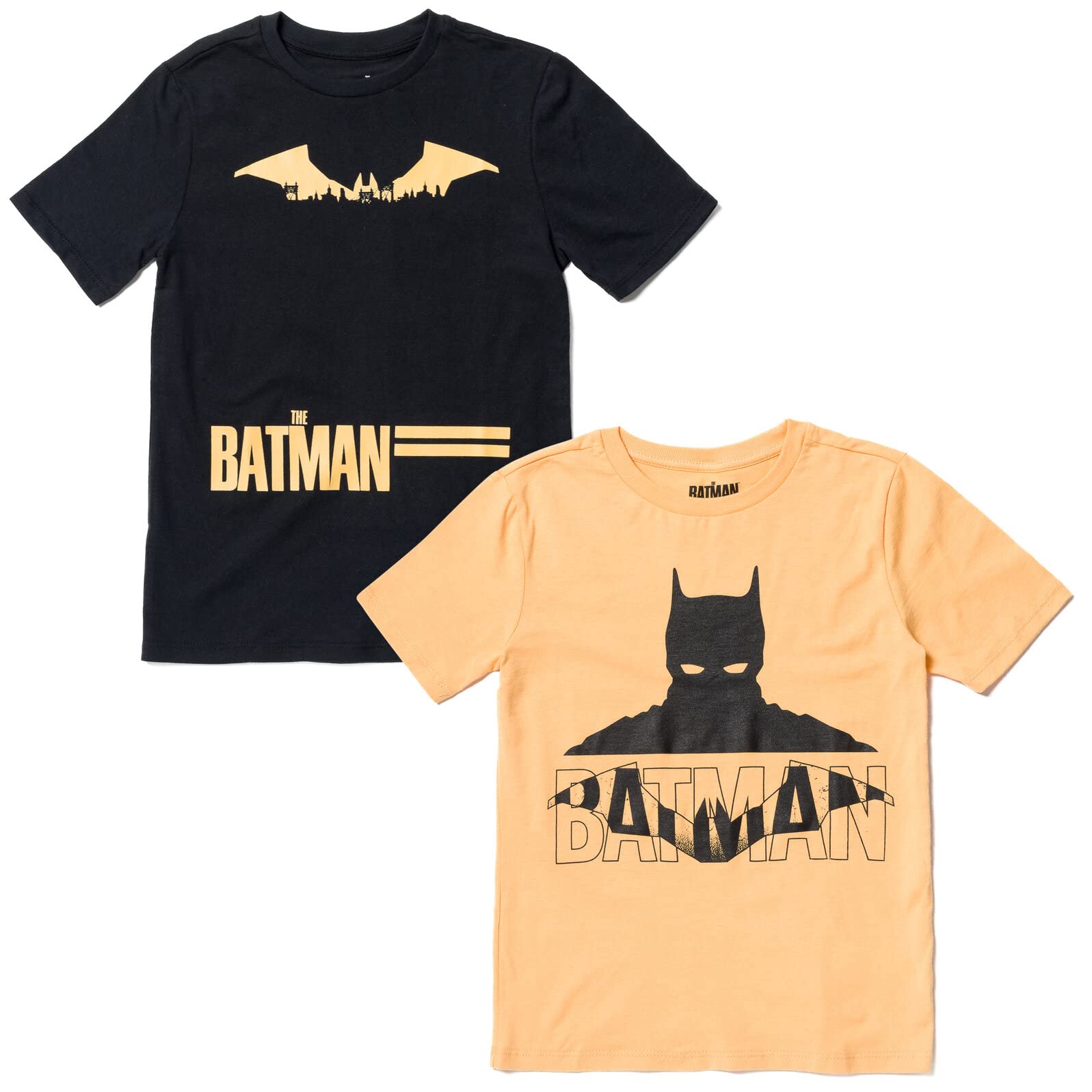 DC ComicsJustice League Batman 2 Pack Graphic T-Shirts Newborn to Big Kid