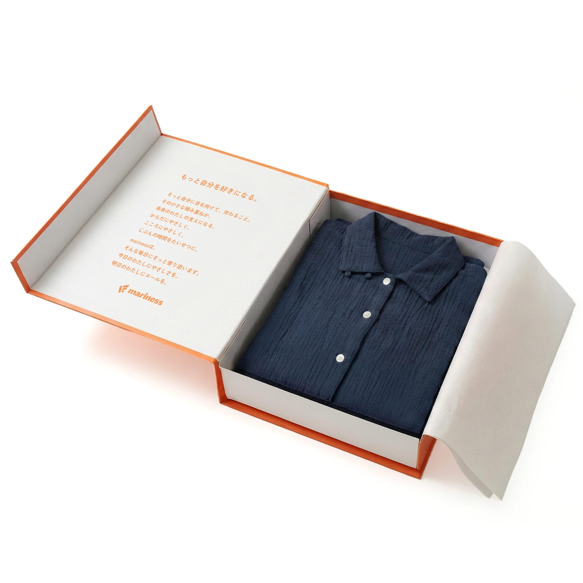 Amazon | [MARINESS] マリネス ネムリカパジャマ ネイビー L