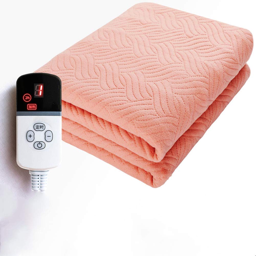 Coperta in Pile Riscaldata Elettrica con Controller, Spegnimento Automatico 12 Ore, Riscaldamento Rapido, Comfort per Tutto il Corpo, Lavabile, per Divano o Letto Accogliente/180X150 cm