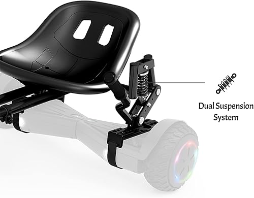 Miniatura 3 de Jetson JetKart 20 - Accesorio universal para aeropatina convierte aeropatineta en kart eléctrico sentado con suspensión trasera para conducción