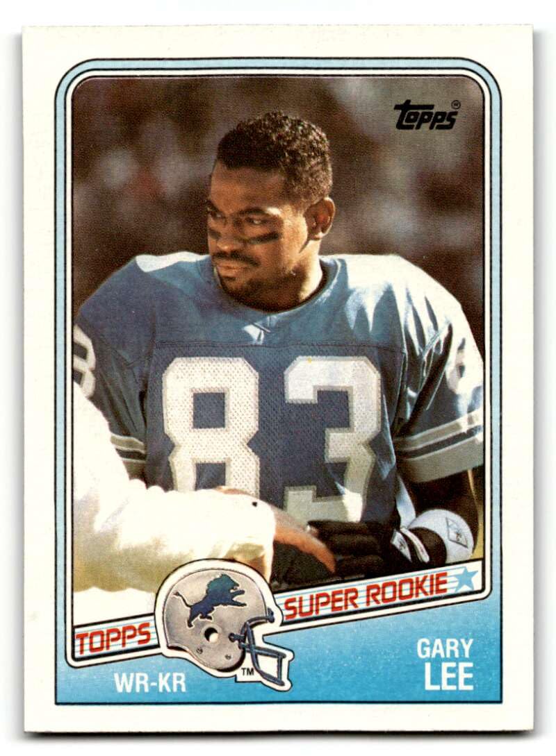 Amazon.com: 1988 Topps #377 Gary Lee Detroit Lions Football Cards