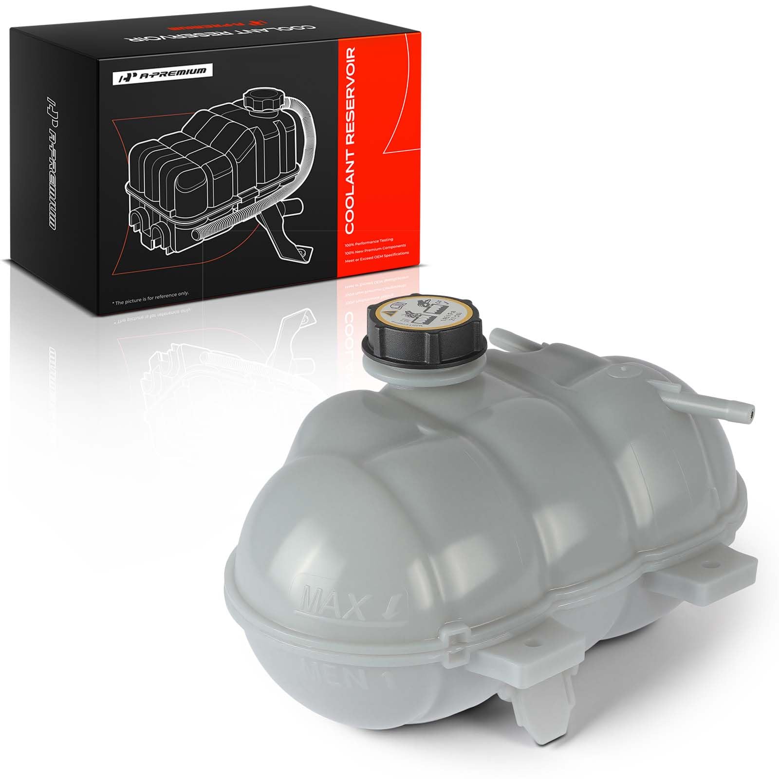Tanque de expansión de repuesto compatible con Ford Mustang modelos 2015 a 2020 8