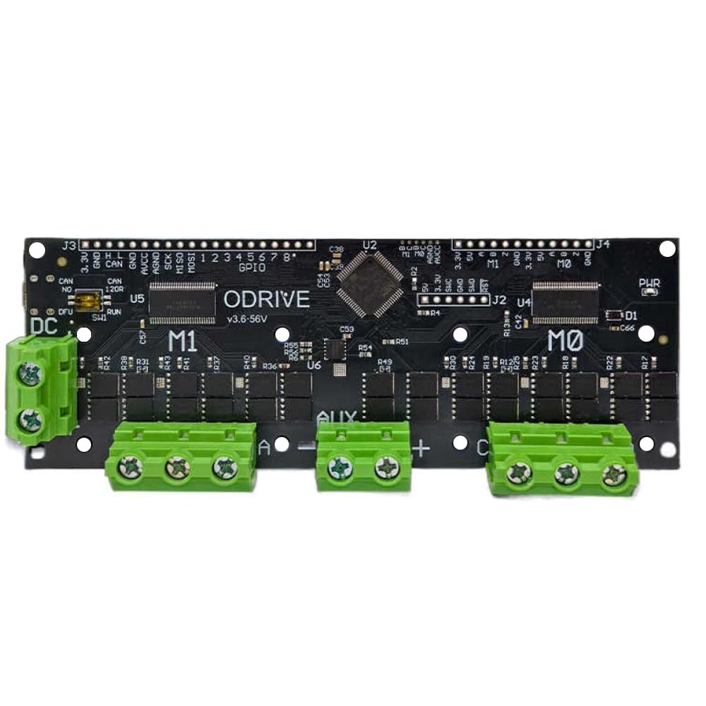 Módulo de control de motor sin escobillas BLDC Servo de doble canal BLDC versión V3.6 de 12V-56V V3.6, compatible con codificadores variados