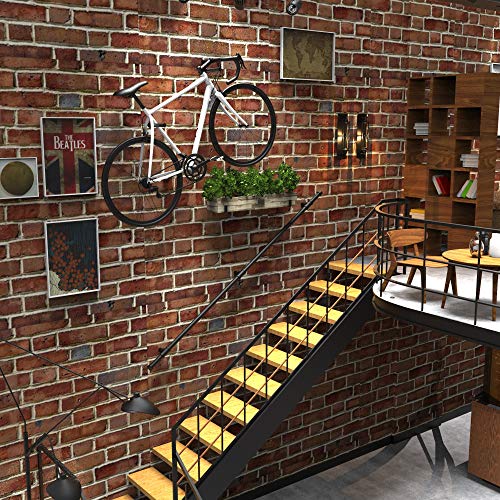 Kinmade Stair Handrail Industrial Loft Pipe Style Indoor Stair Railing Wrought Iron Railing Support Handrails For Stairs Grab Bars Industrial Bar Foot Rail Delight 7 1/2Ft #TOP5