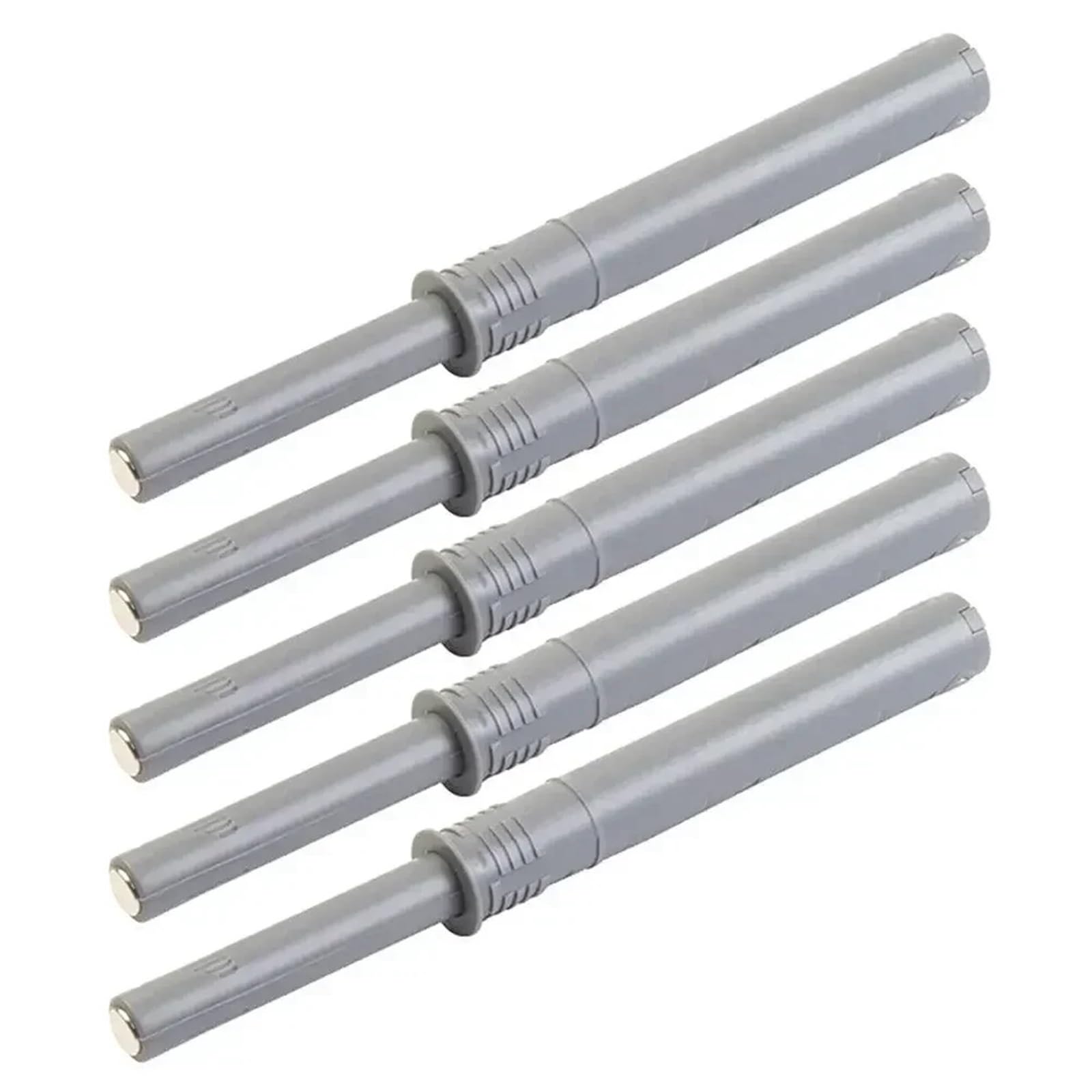 Yusuzh Grey 20Pcs Damper Buffer Soft Quiet Close Invisible Kitchen Cabinet Door Stop Drawer Buffers Closet Furniture Fittings For Cupboard(Grey)