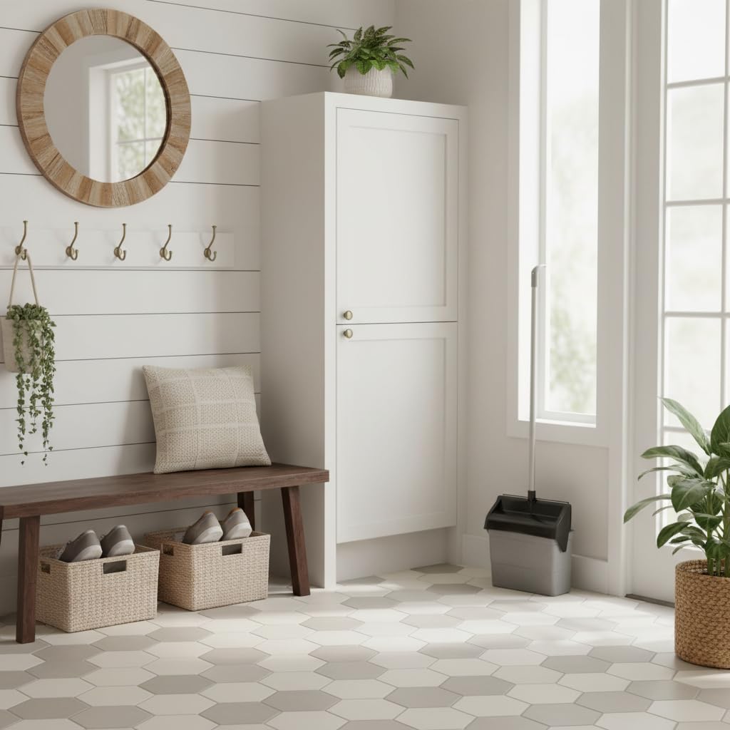 FERCASASHOP PALETTA ALZAIMMONDIZIA CON MANICO A VITE OPEN&CLOSE COLORI ASSORTITI