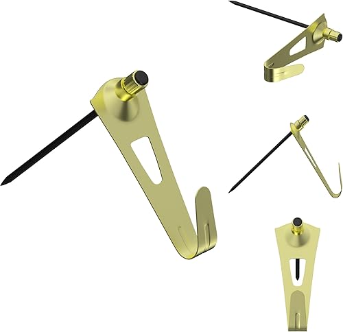 Picture Frame Hooks Supports Up to 30 lbs - 25Pack with Nails Picture Hanging Hooks for Drywall - Mirror Hanging HardwarePlaster Wall Picture