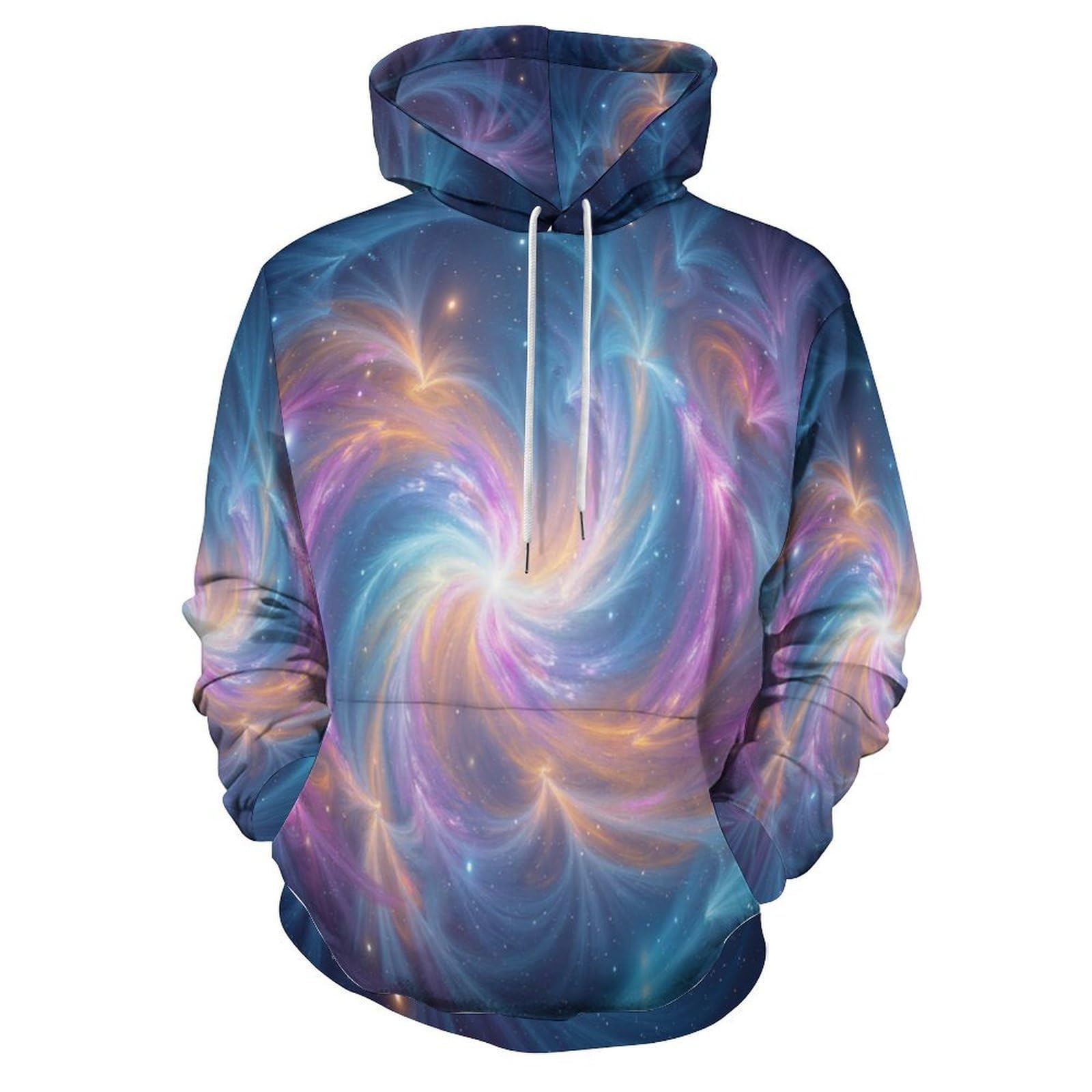 Sweat à capuche à manches longues avec motifs 3D graphiques durables - 7