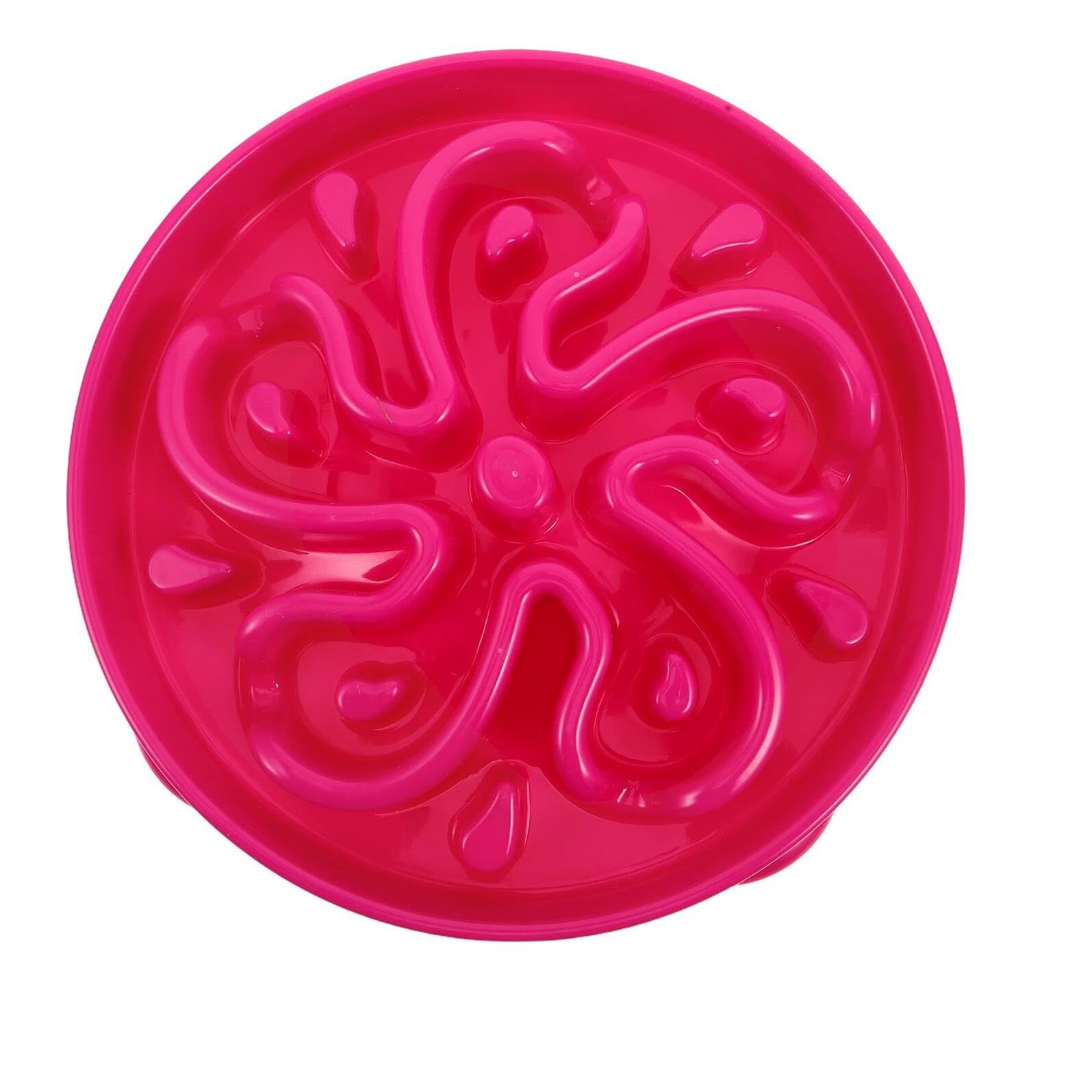Ciotola Anti-ingozzamento Lenta in Plastica Abs per Cani | Forma a Fiore, Capienza Ampia, per Cuccioli e Cani Adulti, Facile da Pulire e Adatta a Pasti Umidi