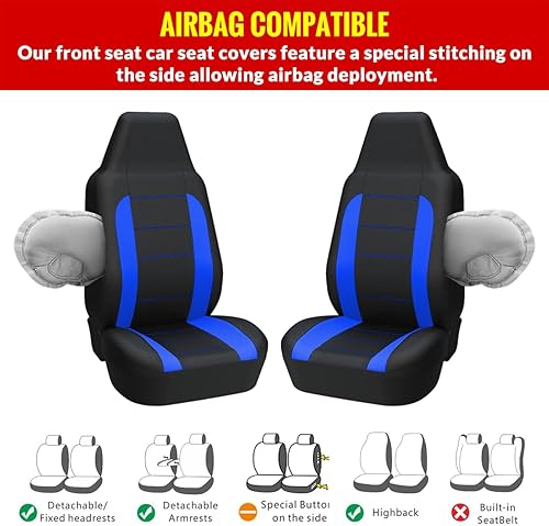 Miniatura 10 de AUTOYOUTH Fundas de asiento de automóvil  La funda de asiento de cubo logra la combinación perfecta de estilo y protección con fundas de asiento de