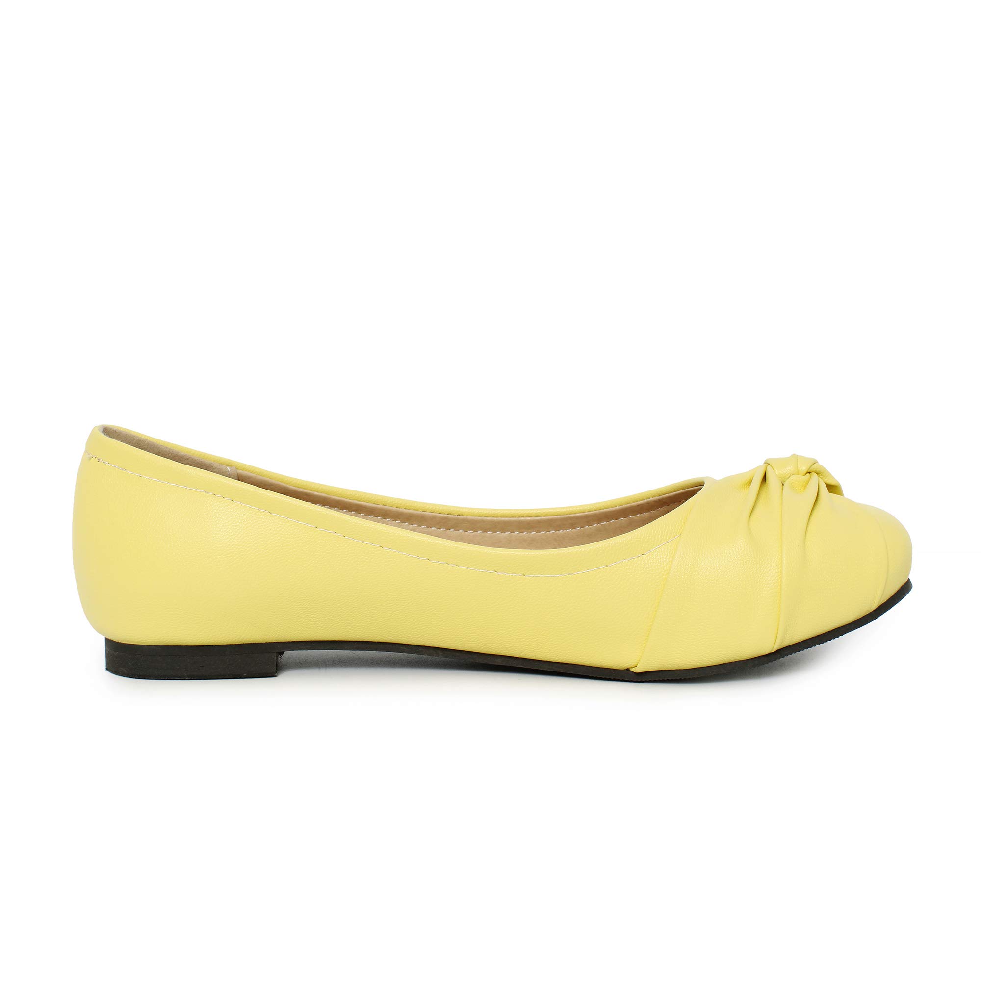 CUTEHEELS Wygodne damskie baleriny na płaskim obcasie do pracy
