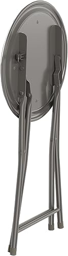 Miniatura 8 de Lavish Home Taburetes de bar plegables  Juego de 2 taburetes resistentes de 18 pulgadas  Capacidad de 225 libras y asientos acolchados para