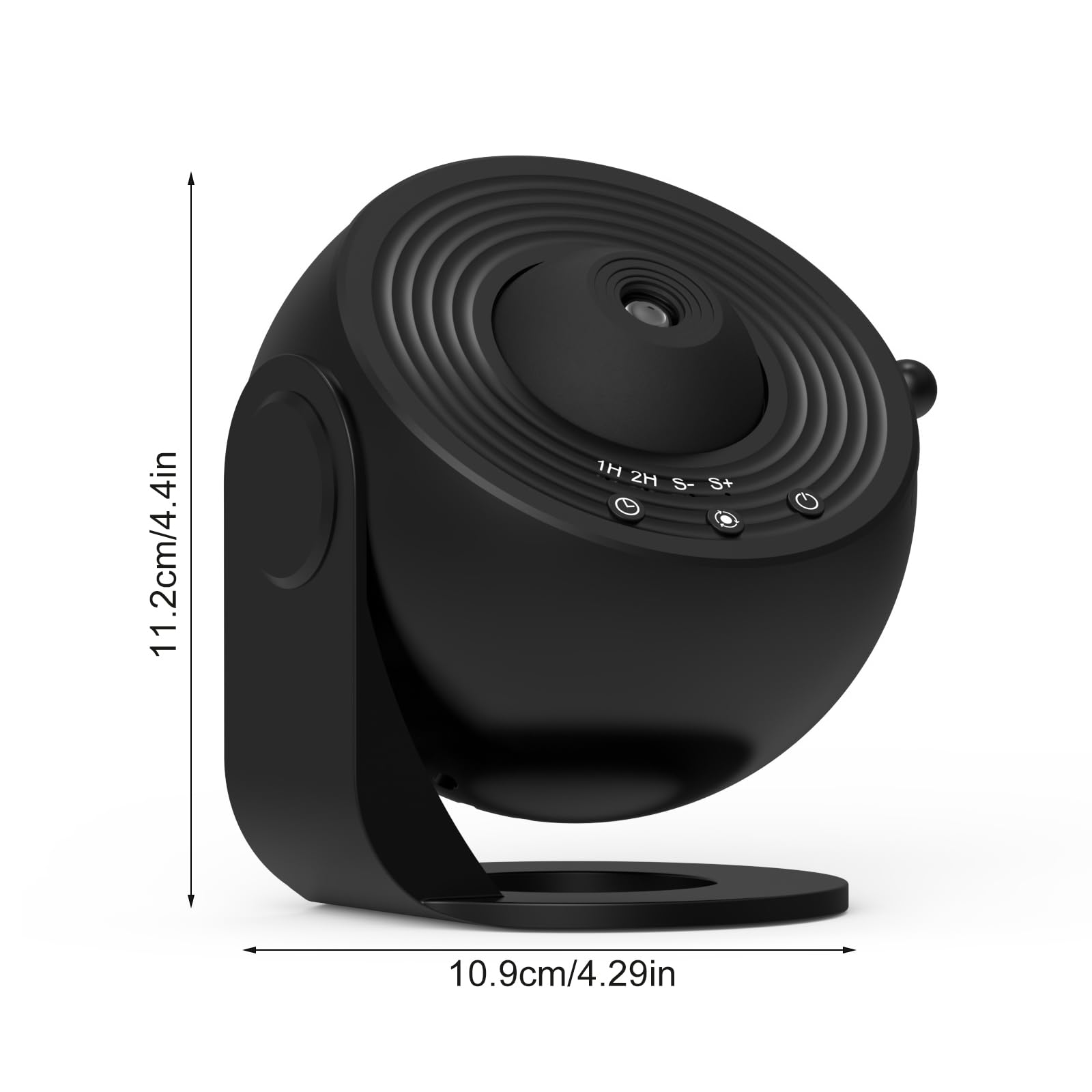 ALLOMN Planetarium - Proyector de estrellas LED con 13 discos de película, luz nocturna con cielo estrellado, luz nocturna lunar, para niños y adultos, techo, dormitorio, sala de estar (negro)