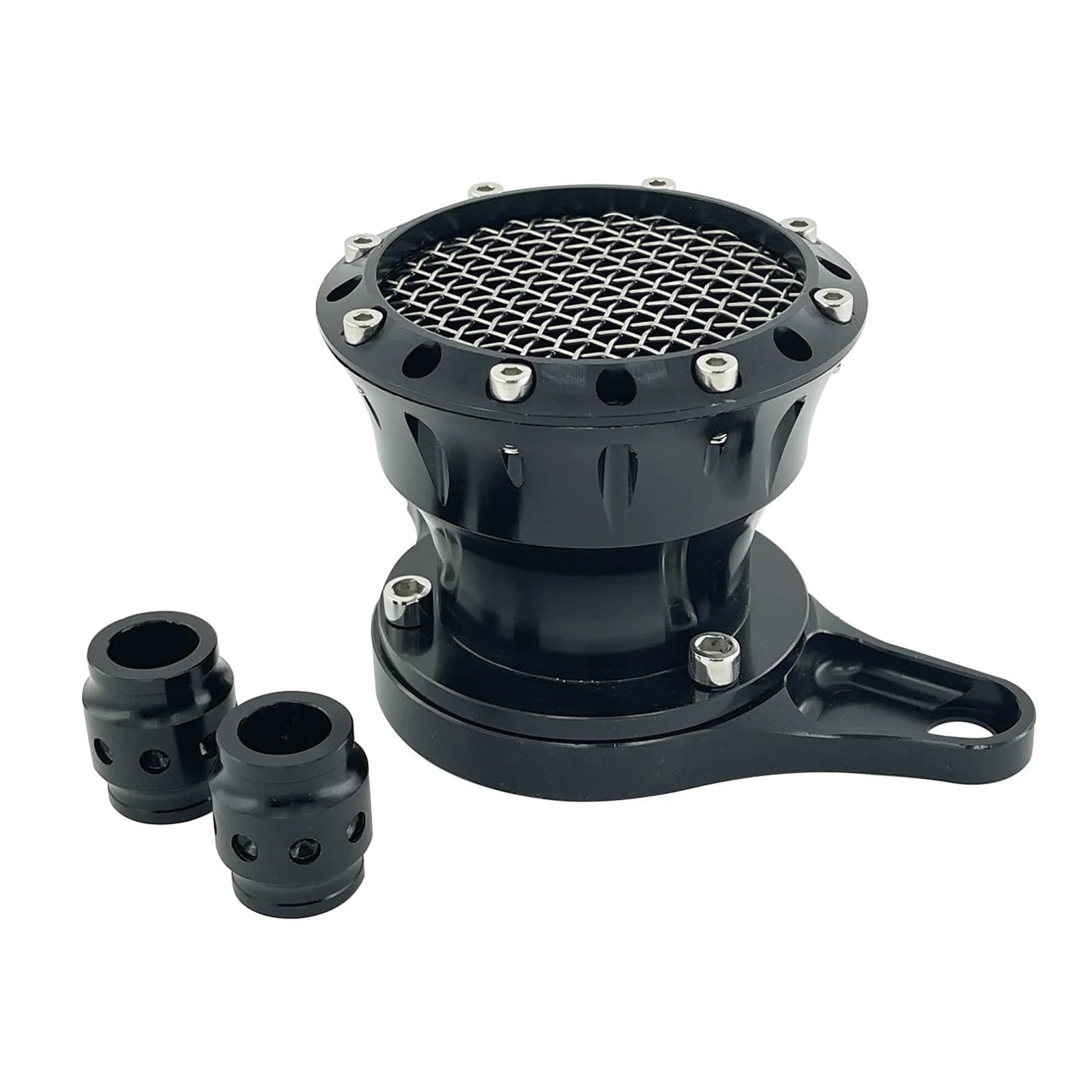 filtr powietrza do motocykla Motocykl Retro filtr powietrza dolotowy pasuje do Harley Sportster XL883 Iron XL1200 48 72 Roadster Hugger 2004-2019(Chrome)