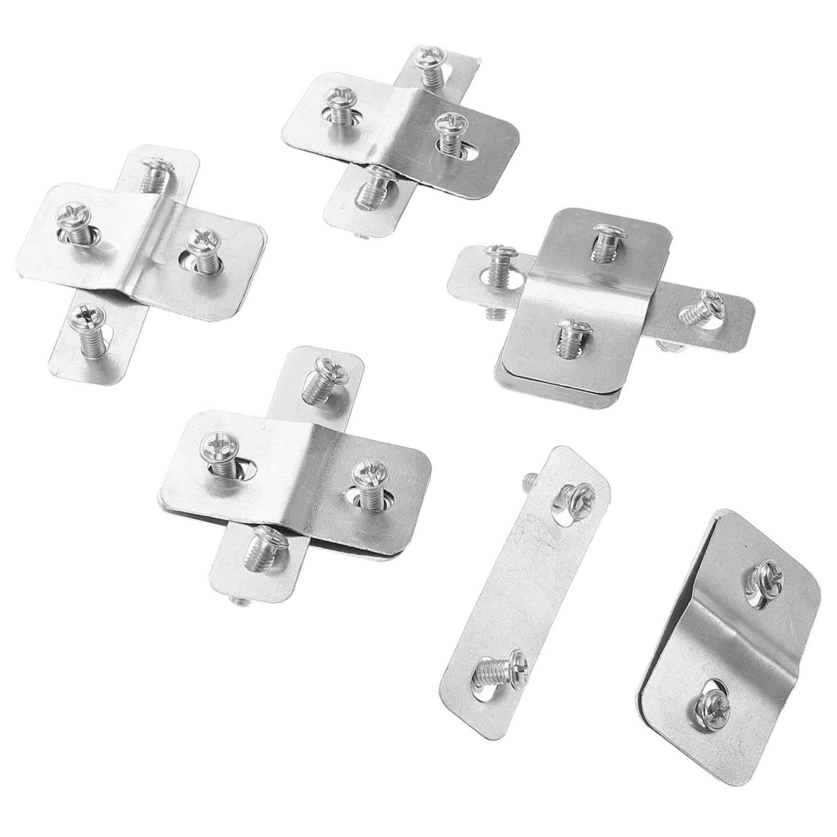 Ciieeo Bike Accessory Clip 5pcs Bike Basket Clip Base Mounting Adapter for Cargo Rack Bicycle Basket Holder