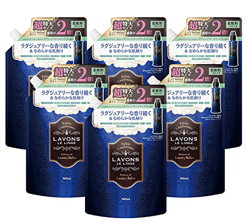 Amazon | ラボン 柔軟剤 大容量 ラグジュアリーリラックス 詰め替え