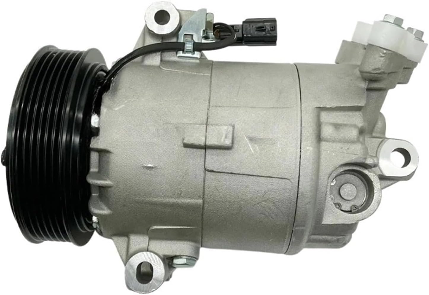 Auto AC Air Conditioning Compressor CVC Pulley 6PK Compatible for Renault Megane II CLIO 2.0 F4R 2002-2011 8200892677 8200688814 8200421255