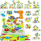 🔧Diversión y seguridad primero--la seguridad de los niños es primordial para nosotros.El puzzles 3D juguetes niña 3 4 5 años está hecho de plástico ABS de alta calidad, sin olores extraños y capaz de ser usado repetidamente. Todas las esquinas son redondas y la velocidad de rotación del taladro es lenta y constante, para que los niños puedan jugar con seguridad.Una gran actividad grupal en solitario o colaborativa para aulas escolares, espacios de creación, guarderías, bibliotecas o el hogar.