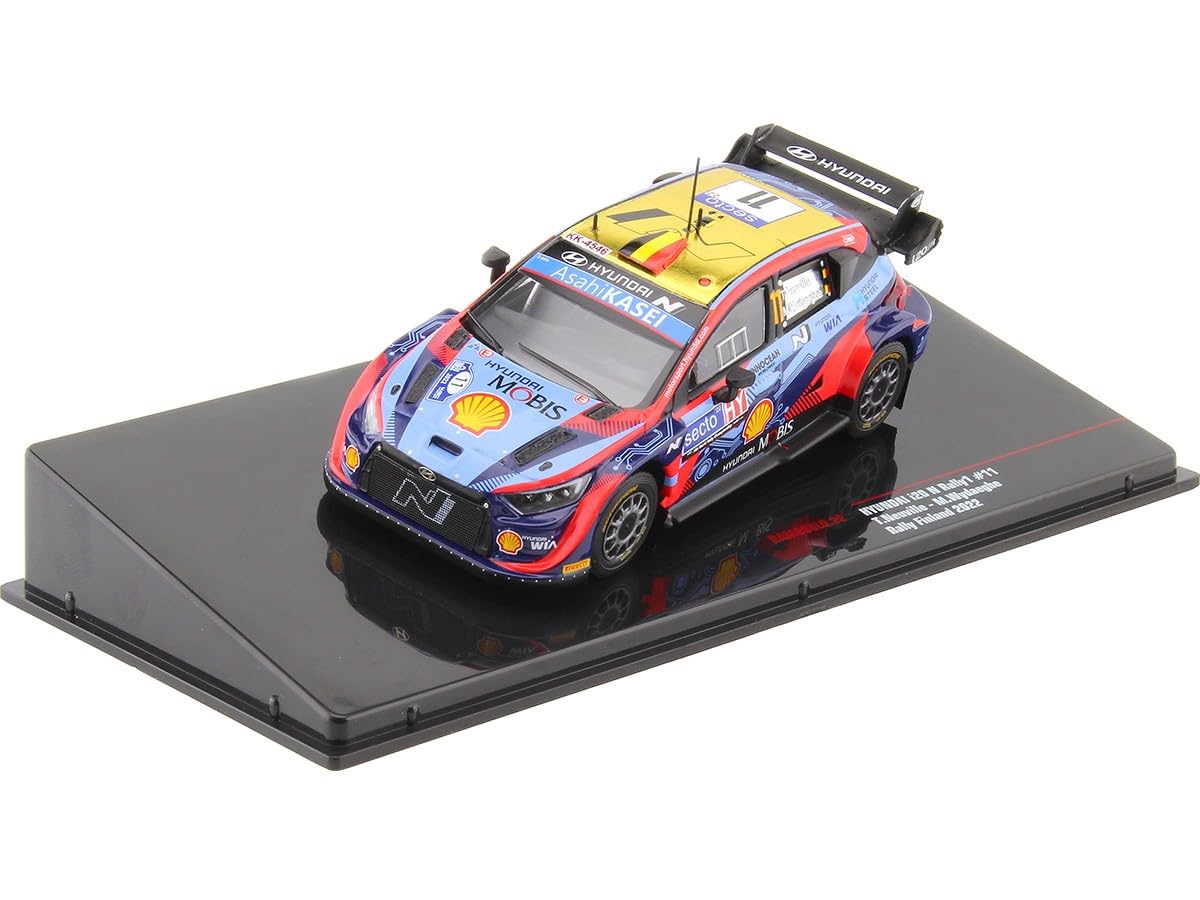 1:43 IXO Hyundai I20 Coupe Wrc Mobis #11 Rally Finland 2022